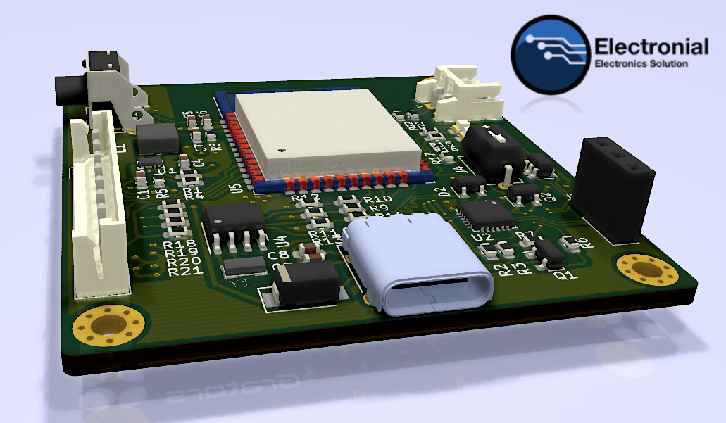 Custom ESP32 based MCU Board